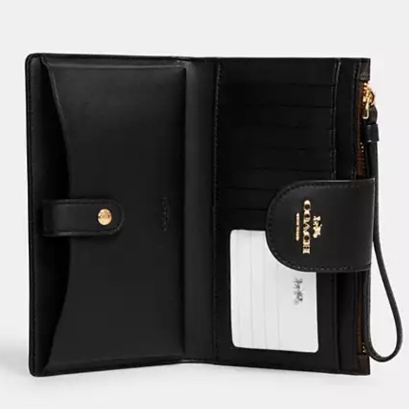 Coach Signature Colorblock Wallet NWT - Picture 2 of 2